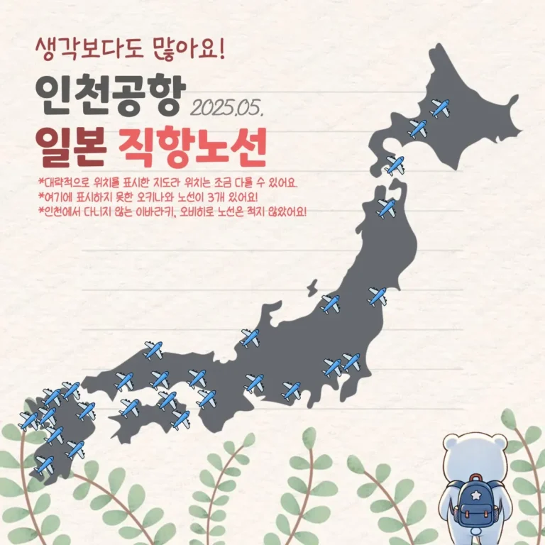 icn jpn direct route 202505