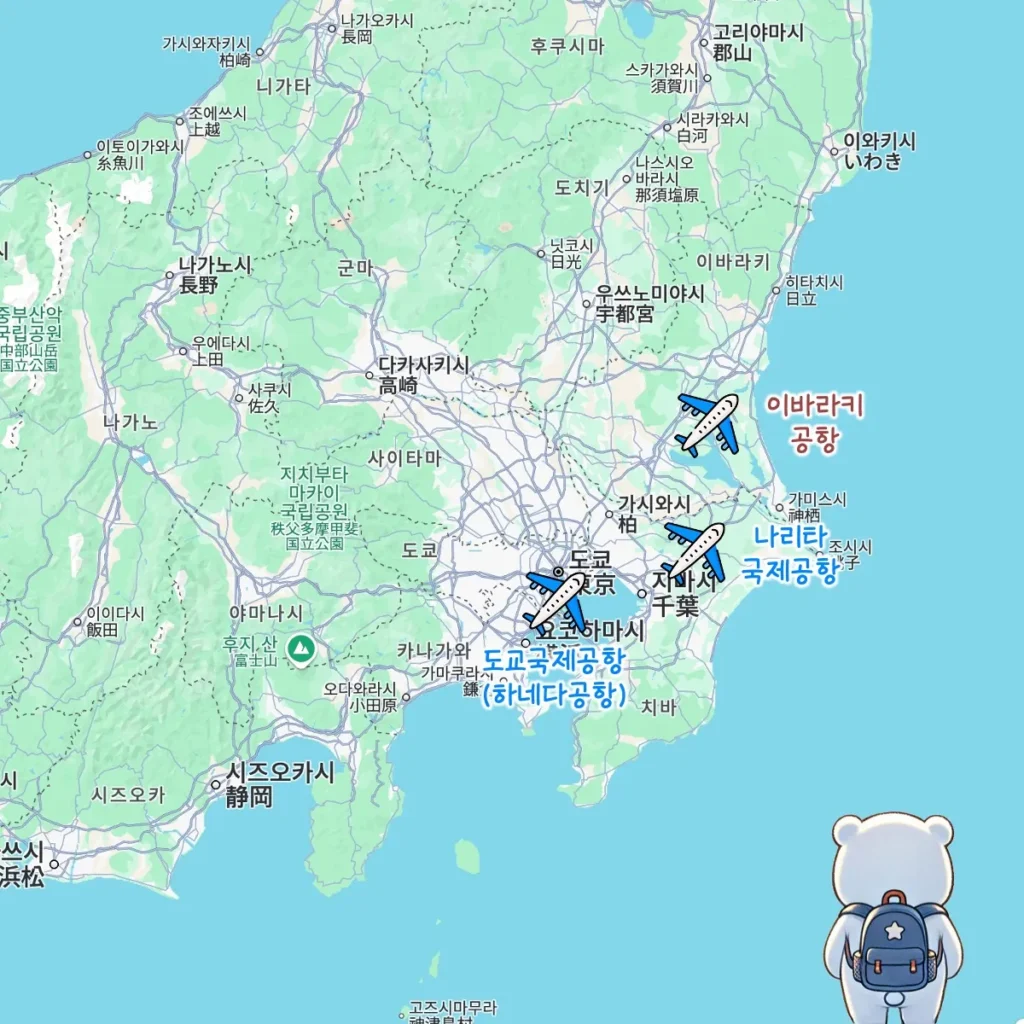 icn jpn direct route kanto